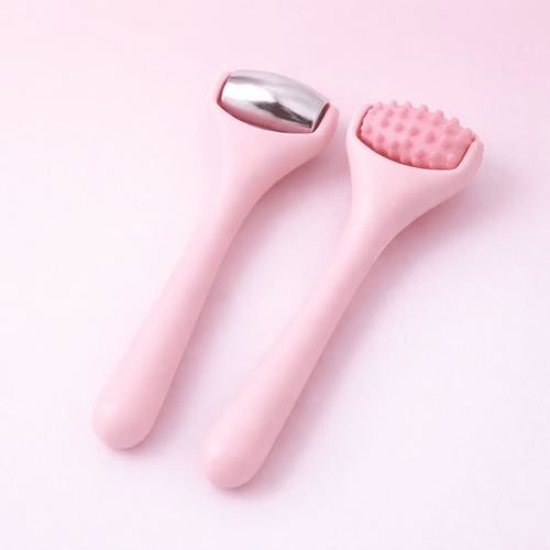 סט מיני רולר להפחתת כהויות מתחת לעיניים