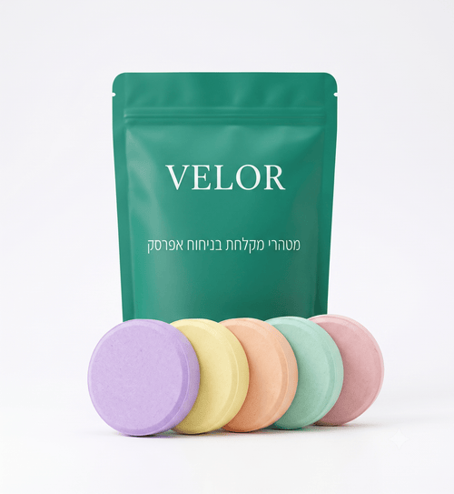 סט מטהרי מקלחת בניחוח אפרסק